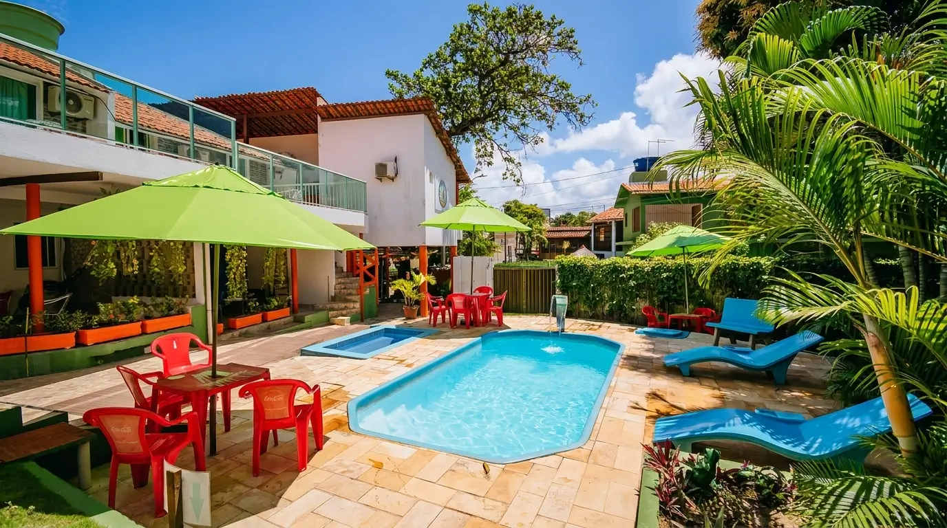 Pousada em Porto de Galinhas com café da manhã e localização para viagem econômica