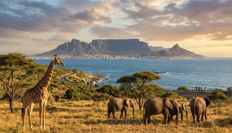 África do Sul melhor época para viajar com safári, Cidade do Cabo e paisagens naturais