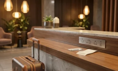 Taxas de hotel e cobranças extras além da diária em uma reserva de hospedagem