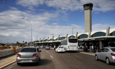 Obras mudam rota de chegada ao Aeroporto de Brasília temporariamente