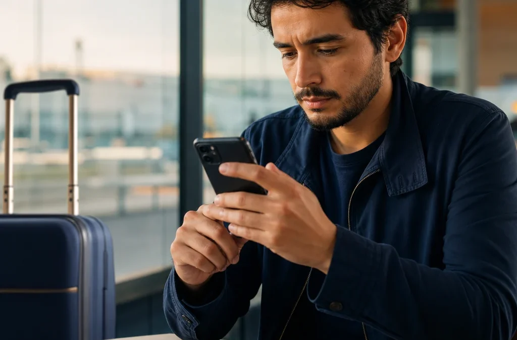 Pontos do cartão de crédito expiram? Saiba como evitar perdas - destacada: Pessoa consultando a validade dos pontos do cartão de crédito em um celular