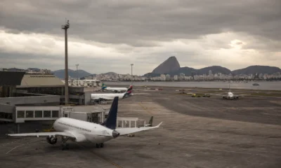 Aeronave executiva deixa pista interditada no Rio; conexão com São Paulo sofre cancelamentos