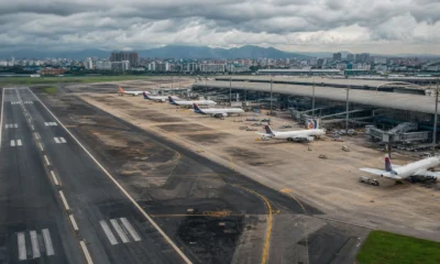 Operações no Aeroporto de Confins são suspensas por sete horas em Belo Horizonte