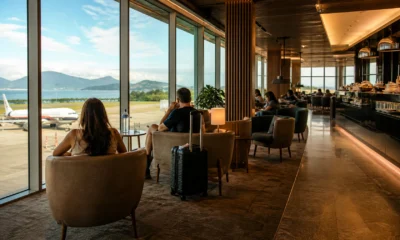 Aeroporto de Florianópolis ganha novo espaço premium com fast pass e áreas de descanso
