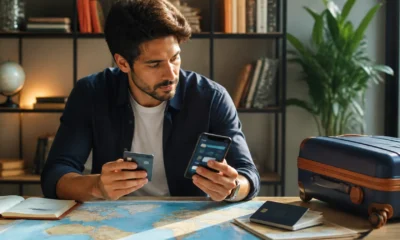 Como ganhar pontos Livelo e planejar o uso em viagens - Pessoa planejando como ganhar pontos Livelo para usar em viagens