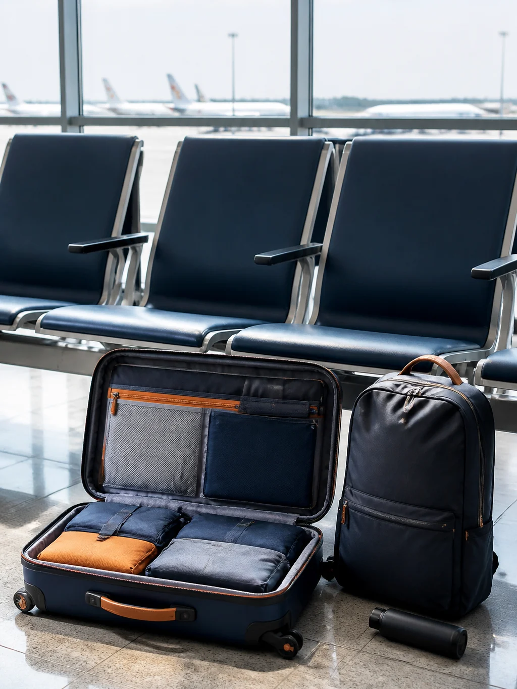 Comprar bagagem antecipada ou no aeroporto: qual opção considerar? - Organização de bagagem para decidir entre comprar bagagem antecipada ou no aeroporto