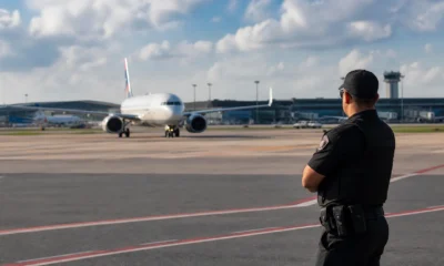 Segurança intercepta invasor em área restrita do aeroporto de Guarulhos