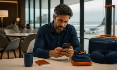 Posso vender milhas perto de vencer? Veja o que avaliar antes - Pessoa consultando milhas perto de vencer no celular