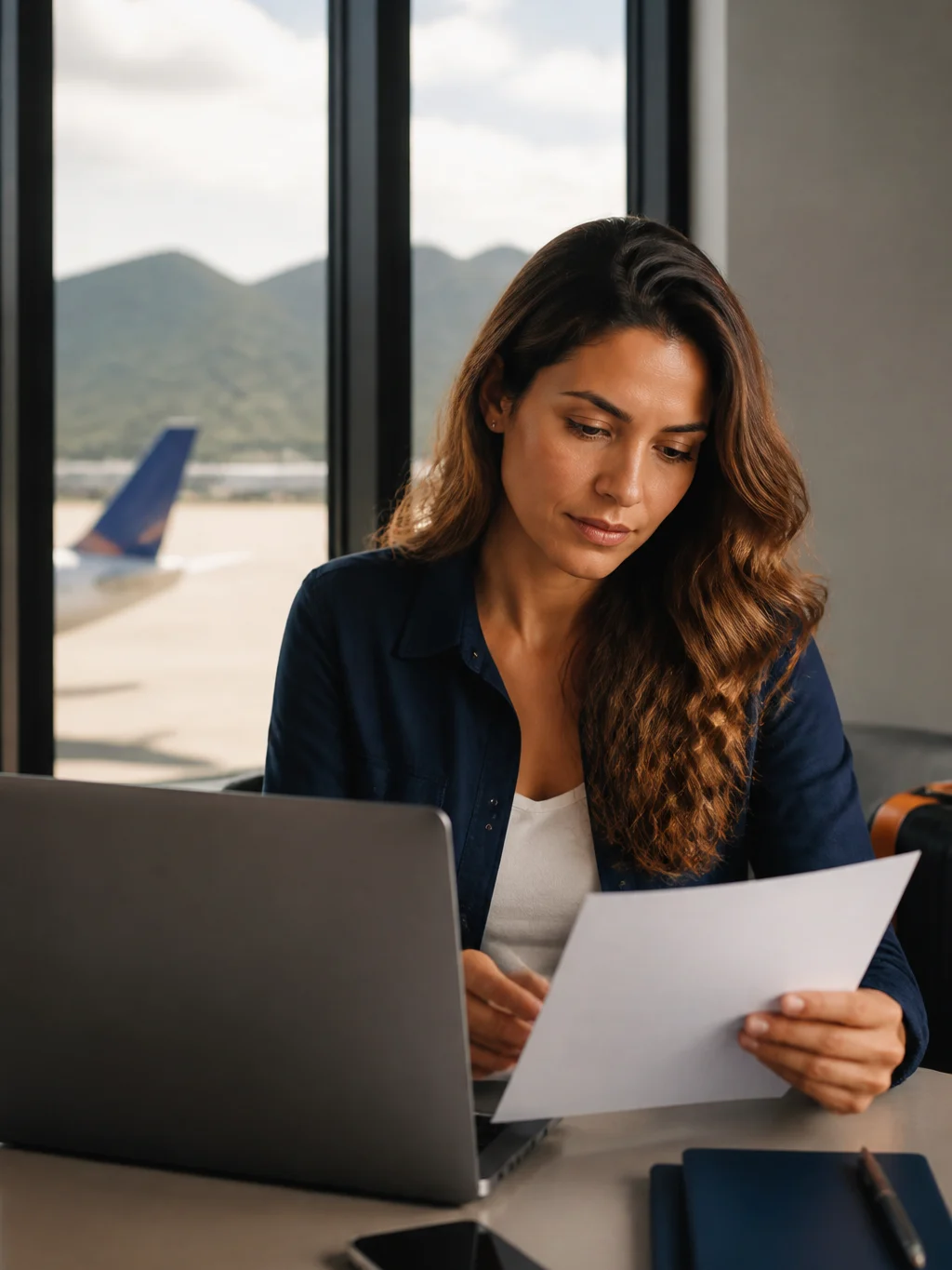 Quanto ganha um afiliado de passagens aéreas e o que influencia a comissão - Profissional planejando conteúdo sobre quanto ganha um afiliado de passagens aéreas