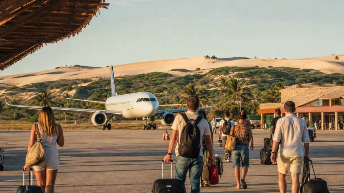 Brasília passa a ter voo direto para Jericoacoara a partir do novo trecho aéreo