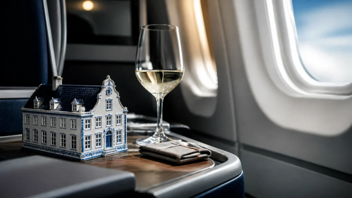 Vinícola da Zeeland estampa novo mimo exclusivo da KLM para passageiros internacionais