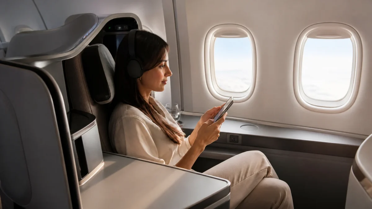 Programa da GOL libera passagens internacionais em classe premium por 11,7 mil pontos e encargos